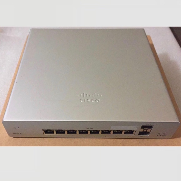 Cisco Meraki MS220-8P-HW 8 Port Desktop Ethernet Switch - UNCLAIMED - Picture 2 of 5